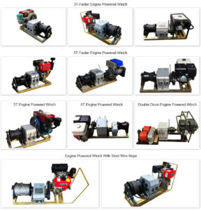 different winch