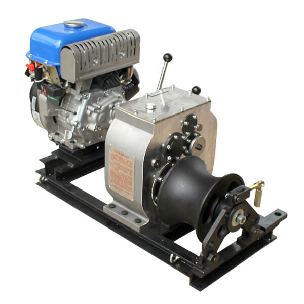 faster engine power winch