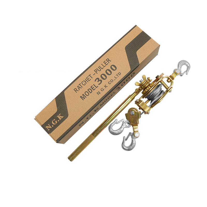 3T 3 hook ratchet puller