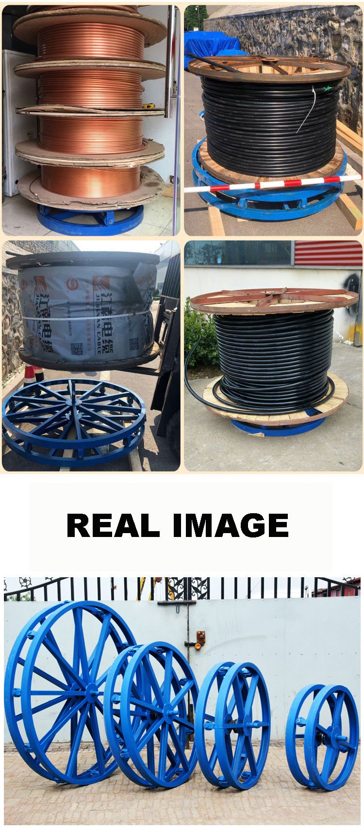Vertical Cable Reel Stand - Hwatian Power: Quality Tools for Cable ...