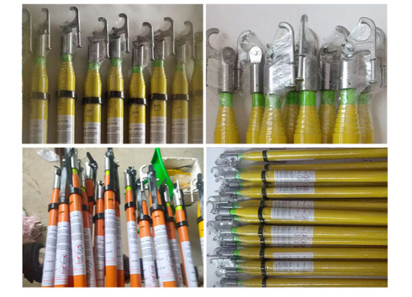 Triangular Telescopic Hot Sticks