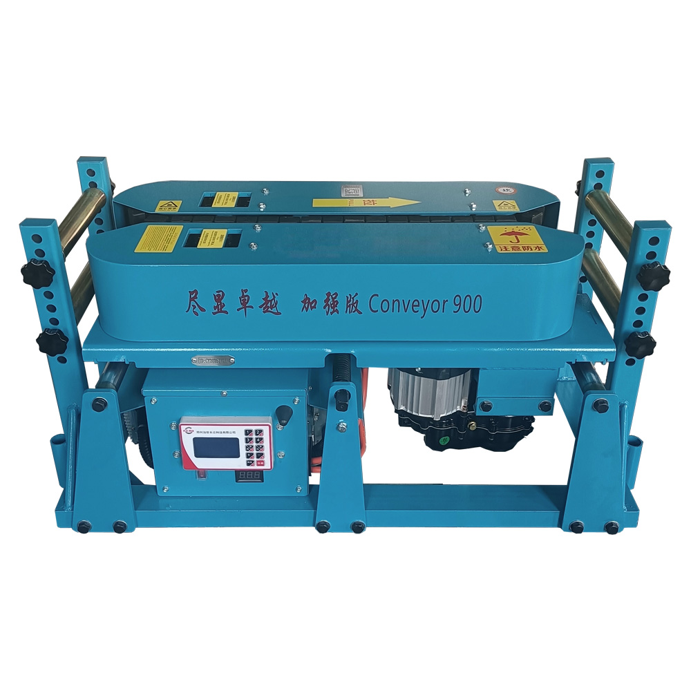 Cable pusher machine